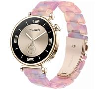 DEALELE Strap Compatible with Huawei Watch GT5 Pro 42mm / GT5 41mm / GT4 41mm / Garmin Venu 3S / Forerunner 265S / Fossil Women's Gen 6, 18mm Colorful Resin Replacement Bands for Women