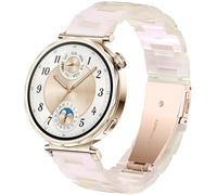 DEALELE Strap Compatible with Huawei Watch GT5 Pro 42mm / GT5 41mm / GT4 41mm / Garmin Venu 3S / Forerunner 265S / Fossil Women's Gen 6, 18mm Colorful Resin Replacement Bands for Women