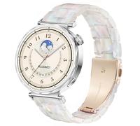 DEALELE Strap Compatible with Huawei Watch GT5 Pro 42mm / GT5 41mm / GT4 41mm / Garmin Venu 3S / Forerunner 265S / Fossil Women's Gen 6, 18mm Colorful Resin Replacement Bands for Women