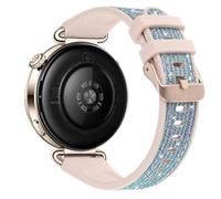 DEALELE Strap Compatible with Huawei Watch GT6 / GT5 / GT4 41mm / GT5 Pro 42mm / Garmin Venu 4 /3S 41mm / Fossil Women's Gen 6 / 5E 42mm, Shiny Glitter Silicone Replacement Strap for Women, Mint green