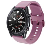 DEALELE Strap Compatible with Samsung Galaxy Watch 46mm / Galaxy 3 45mm, 22mm Soft Silicone Bands for Huawei Watch GT5 / GT5 Pro / 4/4 Pro / 3/3 Pro / GT4 / GT3 / GT2 46mm Women Men (Lavender)