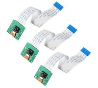 Dealikee 3PCS 5MP Mini Camera Video Module 1080P Sensor OV5647 Camera Video Module for Raspberry Pi Model A/B/B plus/Pi 2 and Pi 3 Mode 3B+/Pi 4