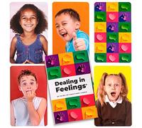 Dealing in Feelings Emotions Cards -Mixed Emotions Cards - Realistic Feelings Cards for Kids - Educational Emotion Cards for Parents, Therapists, Counselors, ABA