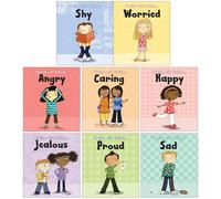 Dealing With Feeling Series 8 Books Collection Set By Isabel Thomas (Shy, Worried, Angry, Caring, Happy, Jealous, Proud & Sad)