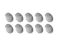 DEALONIC®10x CR2025 3V Lithium Battery Long-Lasting Power Coin Battery for Key fobs, Wristwatches, LED lights, Fitness trackers, Calculators, Medical devices,Digital scales
