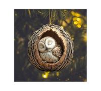 Deals Christmas Ornaments - Acrylic Little Animal Pattern Hanging Decoration - Forest & Animal Lovers Gift