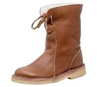 Deals of The Day Sale Black of Friday Snow Boots Women Women's Flat Heel High Top Warm Winter Boots Mouth Round Head Mid Sleeve Faux Snow Boots Female Wide Returns Pallets Sale UK (Brown, 5.5)