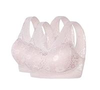 Deals of The Day Sale Padded Sports Bras Women 1/2/3 Pack Super Comfort Support Full Coverage Seamless Bralette Wireless Sleep Yoga Workout Bra for Ladies Sports Everyday Bra Buy Again