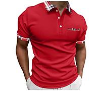 Deals of The Day Sale Prime Christmas Tshirts Men Checkered Shirt Men Short Sleeve Brown Button Down Shirt Men Overshirts for Men Adult Tshirt Full Sleeve Men Ladies Gifts Ideas Clearance