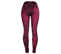 Deals of The Day Sale Prime Daily Deals Running Leggings Women Women's Pants Bomb Bottom Coloured Nine-Minute Slim Super Jeans Hip-up Pants Pants Tummy Control Leggings High Black Leggings Women