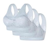 Deals of The Day Sale Prime Padded Sports Bras Women 1/2/3 Pack Super Comfort Support Full Coverage Seamless Bralette Wireless Sleep Yoga Workout Bra for Ladies Sports Everyday Bra My Orders