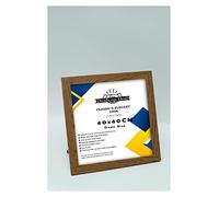 Deals on deal 40x40CM Square Solid Eton Premium Wooden Photo Picture Certificate Posters Frame Wood Wall Frames Clear plexiglass Ideal Home/Office(40x40CM (15.7" x 15.7"), DARK OAK)