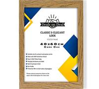 Deals on deal 40x60CM Large Solid Eton jigsaw puzzle Wooden Photo Picture Certificate Posters Frame Wood Wall Frames Clear plexiglass Ideal Home/Office(40x60CM (15.7" x 23.6"), DARK OAK)