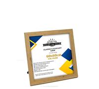 Deals on deal 60x60CM Square Solid Eton Premium Wooden jigsaw puzzle Photo Picture Certificate Posters Frame Wood Wall Frames Clear plexiglass Ideal Home/Office60x60CM(23.6" x 23.6") OAK