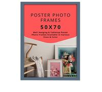Deals on deal Jigsaw Puzzle Frame Solid Eton Premium Wooden Photo Picture Certificate Posters Frame Wood Wall Frames Clear plexiglass Ideal Home/Office 70x50CM (27.6" x 19.7"), DARK GREY)