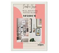 Deals on deal Modern Large 60cm x 80cm Jigsaw puzzle Wooden Picture Frame Photo Frame Wall Art Poster Frames With Clear Perspex Safety Glass to Hang Portrait or Landscape (80X60CM, WHITE)