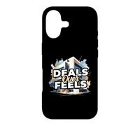 Deals Over Feels Funny Real Estate Agent Broker Case for iPhone 17