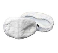 Deals2u365(™) Microfibre Steam Mop Pads for Pifco P29003 Cleaner Main Floor Cleaning Cloths Pack of 2 (White)