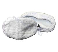 Deals2u365(™) Steam Mop Pads for Bissell Select 1005E Steam Cleaner Main Floor Cleaning Cloths Pack of 2 (White)