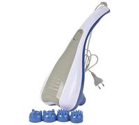 Dealsure 2 Speed Handheld Massager Vibration, Magnetic, Infrared Therapy to Pain and Stress Relief Acupressure Dual hand double point body with advance finger care for blood circulation (White & Blue)