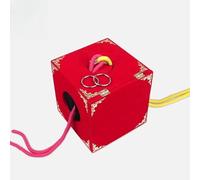 Dean Box (Dean Dill) Linking Ropes and Ring Box Magic Tricks Link Magia Magician Stage Close Up Illusions Gimmick Props