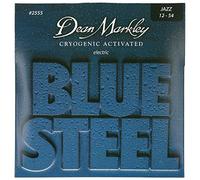 Dean Markley Electric Guitar Strings Blue Steel 2555 Jazz .012-.054 - 2 Pack