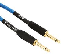 Dean Markley DMBSIN30S Blue Steel 1/4-Inch String to 1/4-Inch String Instrument Cable