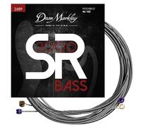 Dean Markley SR2000 Stainless Steel Bass Guitar Strings 4 String Set, 46-102 Medium Light 4 String Bass Guitar, Silky Smooth Bass Strings with Long Lasting and Full Tone, Made in the USA