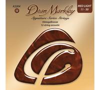 Dean Markley Vintage Bronze Medium Light 12 String 11-50 Acoustic Strings Set