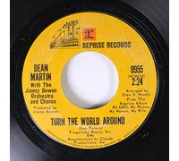 Dean Martin 45 RPM Turn The World Around / Detroit City