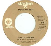 DEAN MARTIN - that's amore / you're the right one 45 rpm single [VINYL]