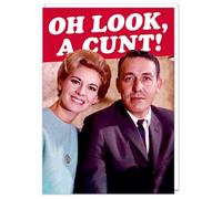 Dean Morris Cards Oh Look a C*nt - Very Rude Birthday Card - Offensive Banter