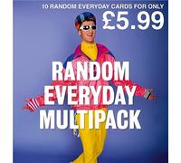 Dean Morris Cards Random Everyday Multipack - Funny Pack of 10 Cards - Friends Family Him Her