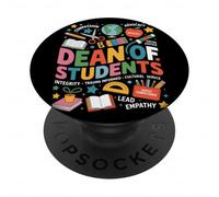 Dean Of Students Compassion Integrity Empathy School Staff PopSockets Adhesive PopGrip