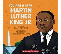 Dean Robbins You Are a Star, Martin Luther King Jr. Paperback Book in White Dean Robbins White