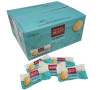 Dean’s All Butter Shortbread Mini Rounds - 120 x10g Individually Wrapped Biscuits | Bulk Buy Pack for Hotels, B&Bs, Offices, Cafés, Tea & Coffee Breaks | Hand-Baked Buttery Cookies