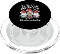 Dean’s Assistant Gnome Everything Is Fine Funny Christmas PopSockets PopGrip for MagSafe