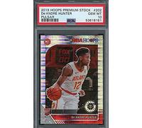 De'Andre Hunter 2019 Panini Hoops Premium Stock Pulsar Rookie Card #202 PSA 10