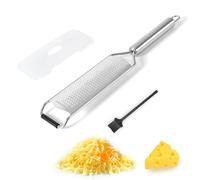 DEANKEJI Stainless Hand Grater, Microplanen Graters with Handle, Easy to Grate, Mini Cheese Grater for Parmesan, Lemon, Vegetables, Potato, Garlic, Ginger