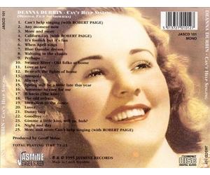 DEANNA DURBIN - CAN'T HELP SINGING (ORIGINAL FILM SOUNDTRACKS) NEW CD