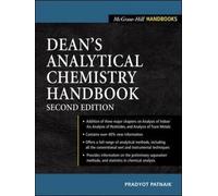 [(Dean's Analytical Chemistry Handbook)] [By (author) Pradyot Patnaik] published on (June, 2004)