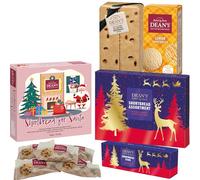 Deans Biscuits Gift Hamper - Luxury Scottish Cookies & Shortbread Selection - Christmas, Birthday & Valentine Gifts for Kids, Women & Men - Premium Gourmet Biscuit Tin Assortment (Hamper 5)