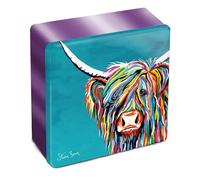 Dean's Steven Brown Rainbow Rab McCoo Shortbread Rounds - 150g Decorative Tin | All Butter Scottish Shortbread | Collectible