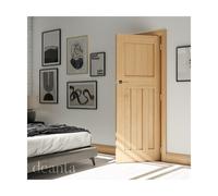 Deanta Cambridge Unfinished Oak Door Size:: 2032 x 813 (32") x 44 Cambridge Unfinished Oak Door