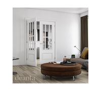Deanta Canterbury White Primed Bevelled Glaze Deanta doors: 1981 x 838 Canterbury White Primed Bevelled Glaze Door