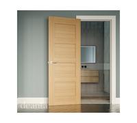 Deanta Coventry Unfinished Oak Door Size:: 2040 x 826 (32 1/2) x 44mm Coventry Unfinished Oak Door