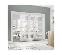 Deanta Coventry White Primed Glazed Size:: 1981 x 610 (24") x 35m Coventry White Primed Glazed Door