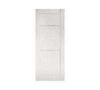 Deanta Seville White Primed Door Size:: 2032 x 813 x 35mm (80.2" Seville White Primed Door
