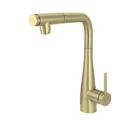 Deante Eridan 3 Way Filtered Water Tap With Pull Out Hose - Brushed Gold