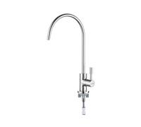 Deante Swan Neck Single Flow Tap - Chrome